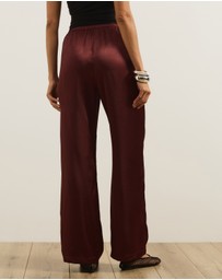 Atmos&Here - Saffron Satin Pants