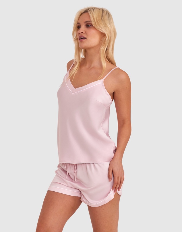 Bras N Things - Liquid Satin Cami - Light Pink