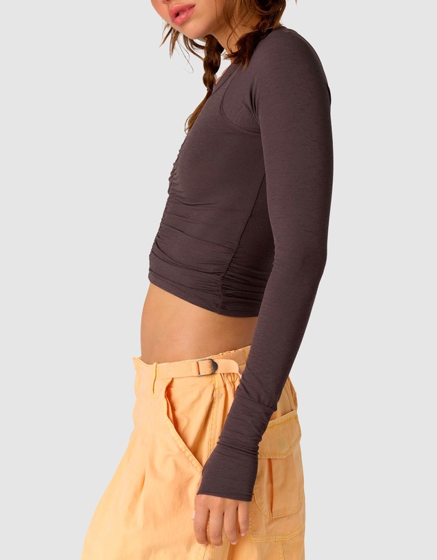 FP Movement by Free People - Tempo Ruched Long Sleeve Top