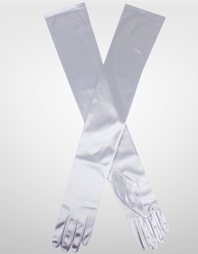 DENTS - Long Opera Satin Gloves