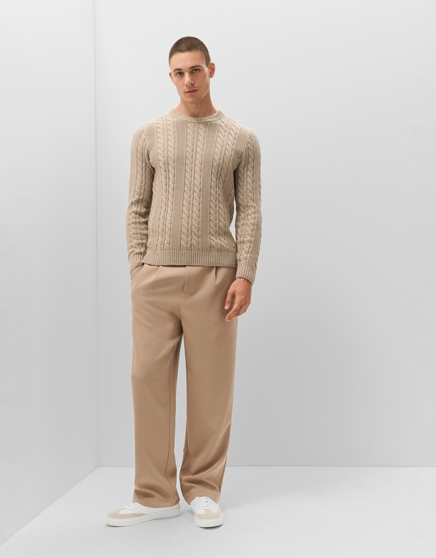 UNISON - Cable Crew Knit
