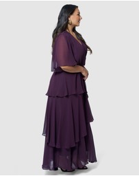 Pink Dusk by Curve Project - Hypnotic Maxi Dress