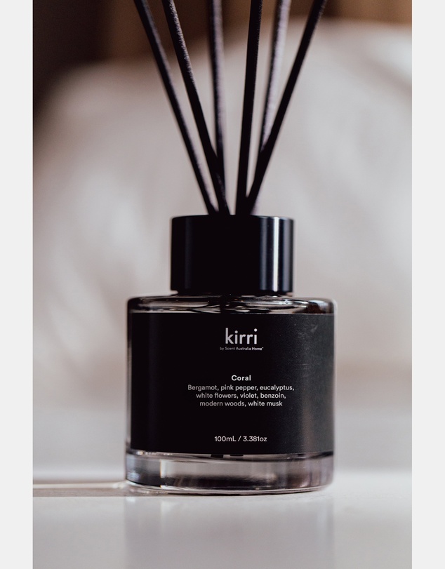 Kirri by Scent Australia Home - Coral Reed Diffuser 100ml Trio + Coral Reed Refill 100ml Trio
