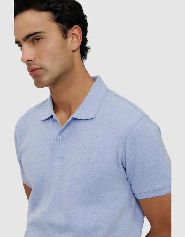 Trenery - Pique Marle Monogram Polo