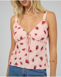 All About Eve - Scarlett Top Print