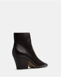 Wittner - Kloe Dark Brown Leather Ankle Boot