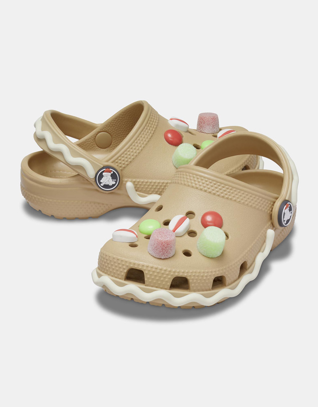 Crocs - Classic Christmas Gingerbread Clogs - Kids