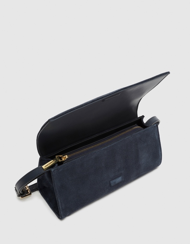 Nakedvice - The Phoebe Navy Suede Bag