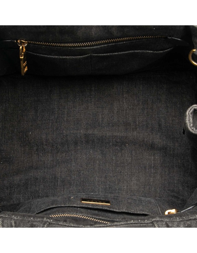 Pre-Loved by Azura Reborn - Pre-Loved Denim Canapa Logo Satchel