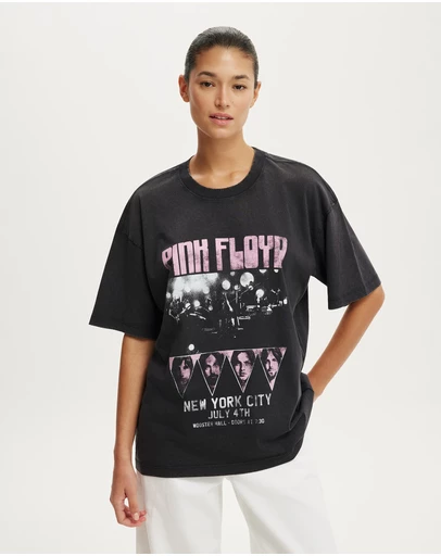 Cotton On - The Lcn Music Boxy Graphic Tee