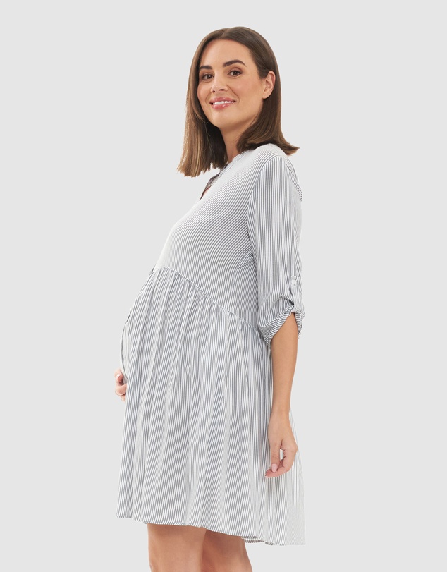 Ripe Maternity - Sam Stripe Dress
