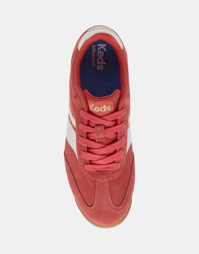 Keds - Revival Suede Leather Orange/White