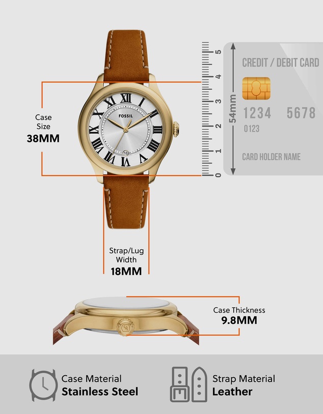 Fossil - Gilmore Brown Analogue Watch