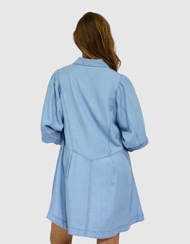 Belle & Bloom - Supercut Denim Dress