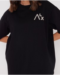 ALEXANDRA - Echo T-Shirt Black