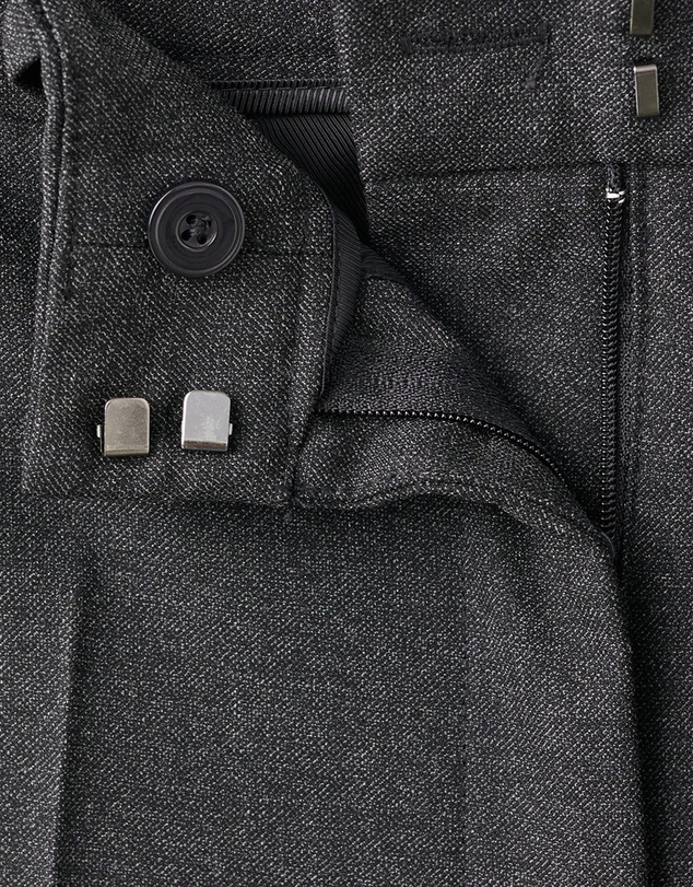 M.N.G - Belt Straight-Fit Trousers