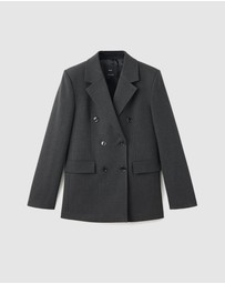 M.N.G - Double-Breasted Suit Jacket