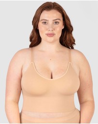 B Free Intimate Apparel - Long Line Spaghetti Strap Bralette (A-B-C-D-DD-E-F) Cup