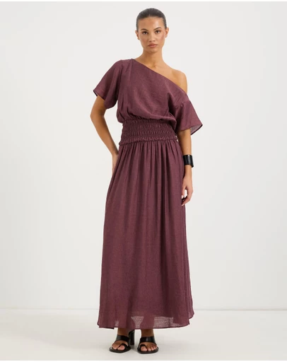Calli - Marlow Off The Shoulder Maxi Dress