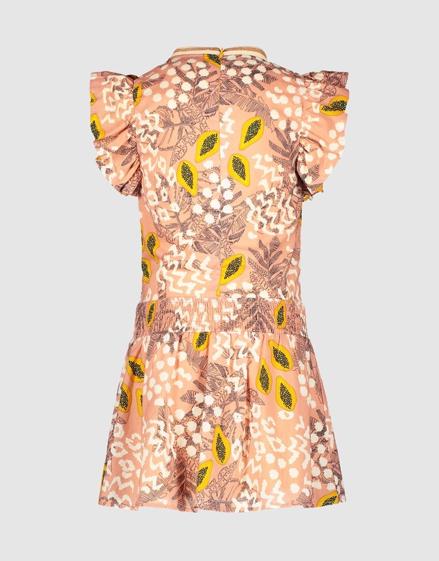 Like FLO - Papaya Print Dress - Kids-Teens