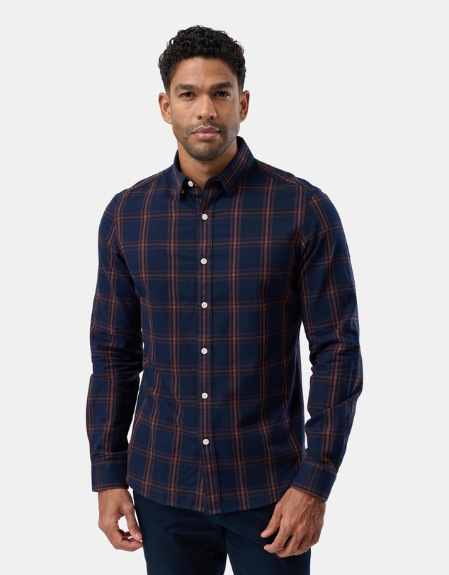 Brooksfield - Casual Brushed Cotton Shirt