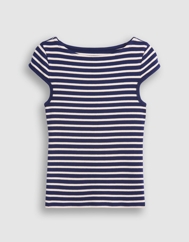GAP - SS Mod Cap Sleeve Boatneck T-Shirt