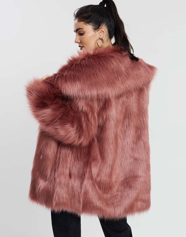 Unreal Fur - Premium Rose Jacket