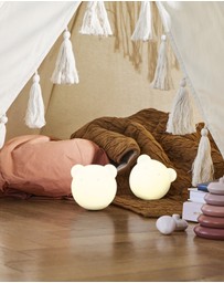 Kreafunk - Kreafunk Kids Blob Lamp - White / Moon Grey