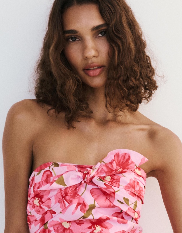 M.N.G - Bow Floral Dress