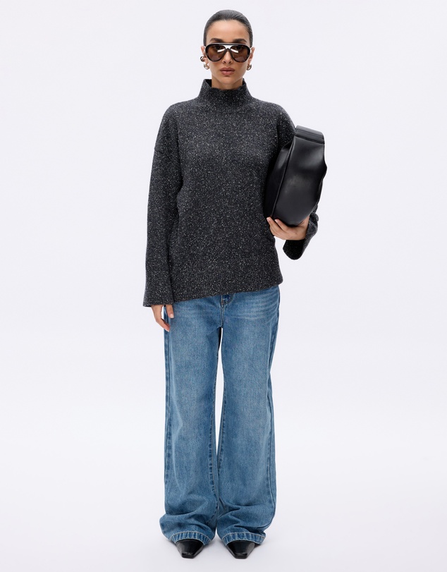Minima Esenciales - Rae Merino Wool Silk Blend Jumper