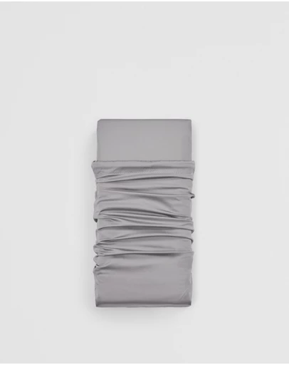 Country Road - Heron Cotton King Flat Sheet