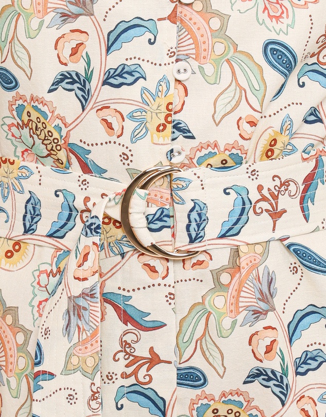 Petal & Pup - Soul Belted Playsuit - Paisley