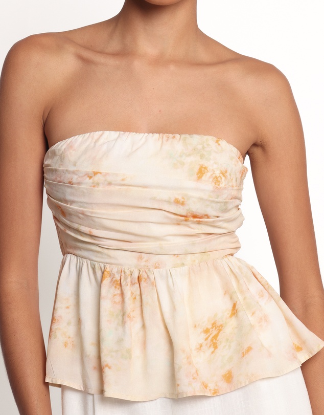 Petal & Pup - Maia Strapless Top - Floral