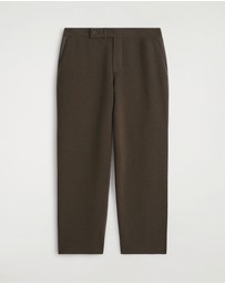 COS - Knitted Wool Straight-Leg Trousers
