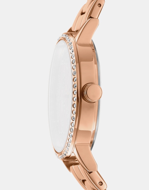 DKNY - Logo Soho Logo Rose Gold Stainless Steel 36mm Watch
