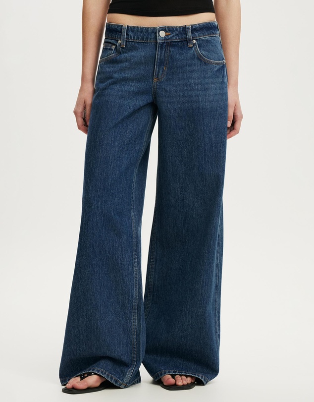 Cotton On - Low Rise Wide Jeans