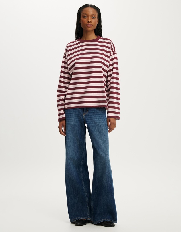 Cotton On - Boxy LS Top