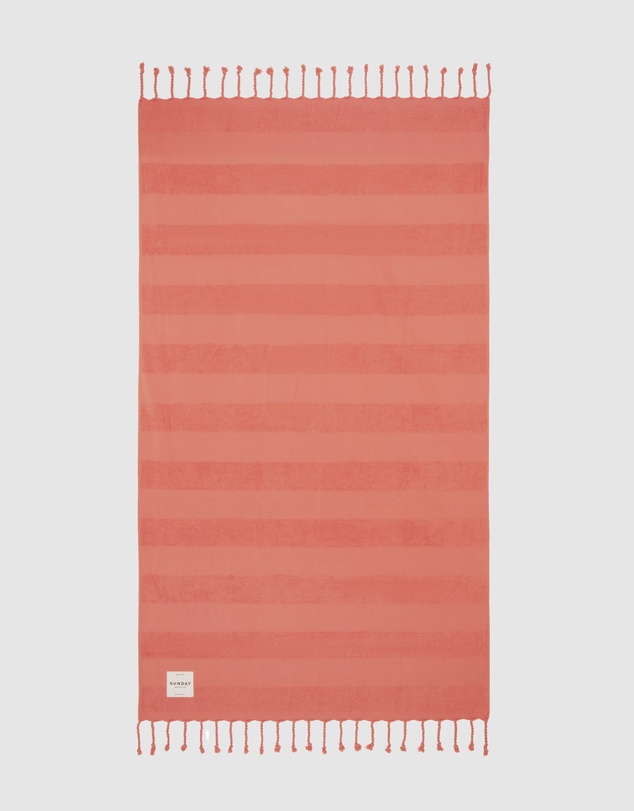 Sunday Supply Co - Terracotta Beach Towel