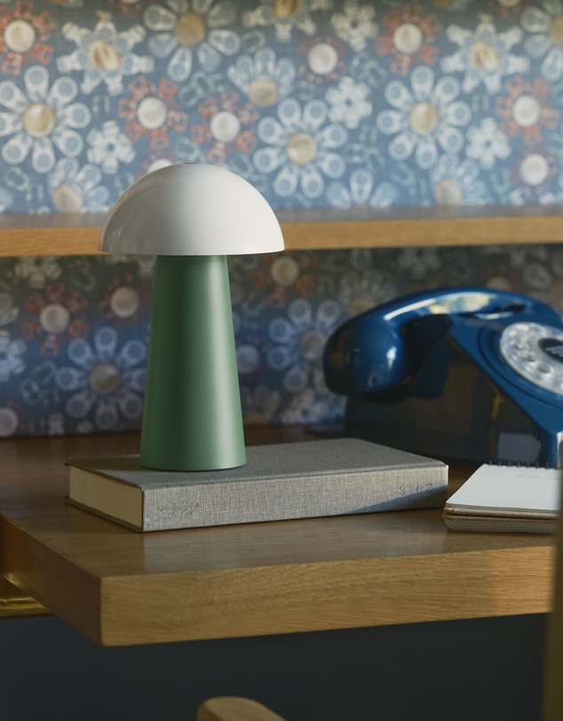Kreafunk - Kreafunk Bello Lamp, Portable And Rechargeable - Nordic Green