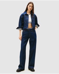 Tommy Jeans - Mia Midrise Relaxed Straight Jeans