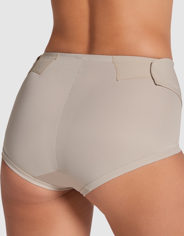 Leonisa - Firm Compression Adjustable Postpartum Belly Wrap Brief