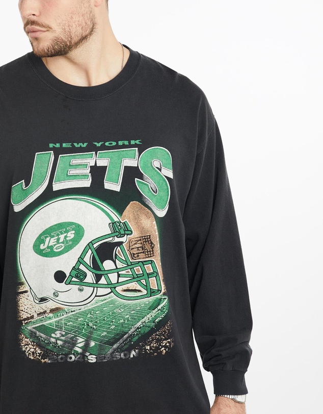 Vintage by The Real Deal - Pre Loved - Vintage 2004 NFL New York Jets Long Sleeve Tee