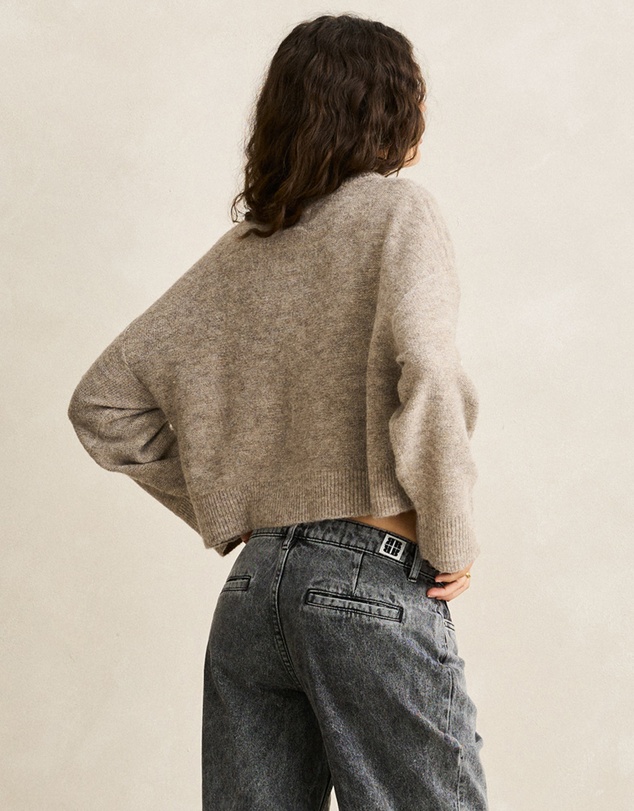 Rhythm - Blanca Floral Crop Cardigan