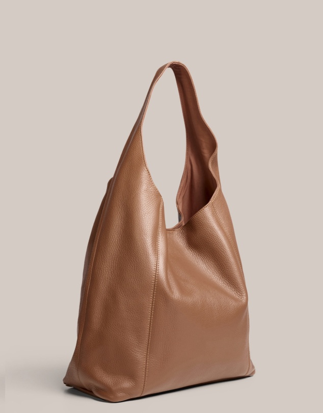 VESTIRSI - Scarlett 2.0 Chestnut Leather Hobo