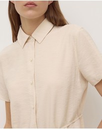 Assembly Label - Heather Silk Blend Shirt Dress