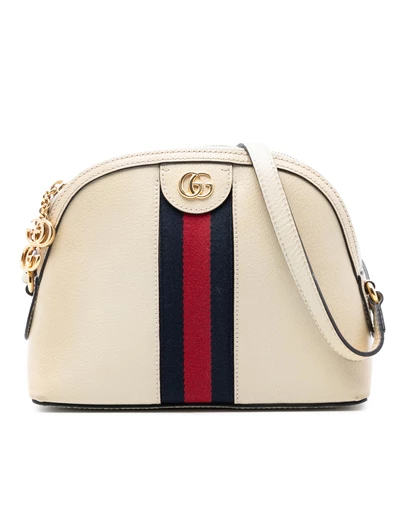Pre-Loved by Azura Reborn - Pre-Loved Small Calfskin Ophidia Dome Crossbody