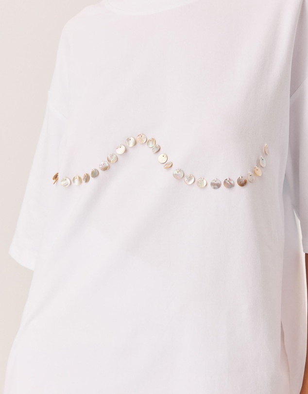 SNDYS - Lyla Shell Tee