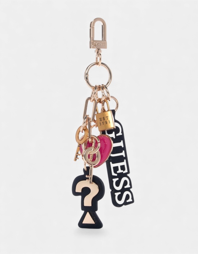 GUESS - Multi Charm Keychain