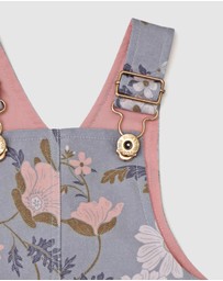 WITH LOVE FOR KIDS - Hazel Denim Pinafore Dress - Babies - Kids
