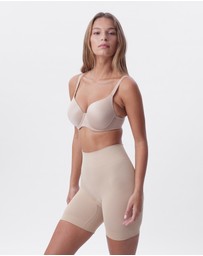 Bras N Things - Cooling Seamfree High Waist Thigh Shaper - Nude 2